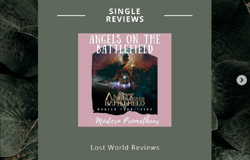 SINGLE REVIEW: Get Ready for a Sonic Masterpiece with ‘Modern Prometheus’- Angels on the Battlefield – Lost World Reviews